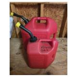 Lot of 2 Gas Jugs 2 Gallon & 5 Gallon