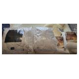Lot of goose down comforters and pillows