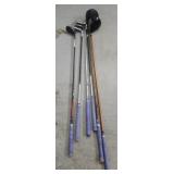 Lot of 6 Ping golf clubs