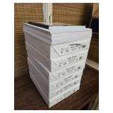 6 packs of 8.5" by 11" Copy Paper