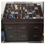 Large shop organizer with tools