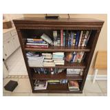 4 tier wood bookshelf