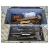 Toolbox with tools