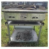 Motak commercial grade grill and table AS IS