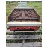 Avantico commercial gas grill AS IS