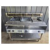 Commercial Steve Well stainless food warmer AS IS