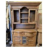 Keepsake Laski Wooden Stained Lead Glass Cabinet