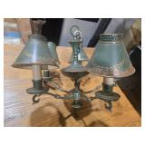 Vintage metal hanging chandelier