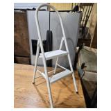 2 step metal step stool