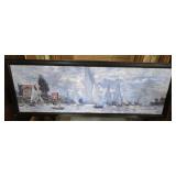 Framed print by Claude Monet