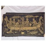 Southeast Asian Ceremonial Temple Rubbing