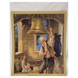 Vintage Calendar Art Independence Bell 6816 Print