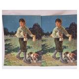 Vintage Calendar Art Whistling In The Dark Prints