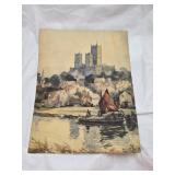 Castle on the Hill Lincoln Print by William Hyams