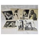 Group of Press Photos of Boxing Champions