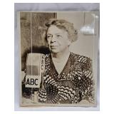Vintage ABC Press Photo of Eleanor Roosevelt