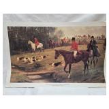 Vtg Gone Away by George Goodwin Print
