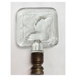 1930s Aladdin Lamp Co Art Deco Glass Finial