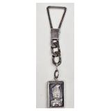 Sterling Silver Suisse 10 g Falcon Keychain