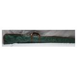 Vintage westex green soft gun case