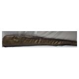 Vintage dark color soft gun case