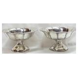 Sterling Silver Weighted National Silver Co Bowls