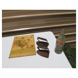 Rooster, Clothes Irons, and More Lot