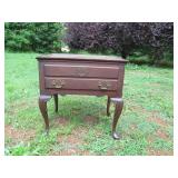 Queen Anne Night Stand or 1 Drawer Side Table