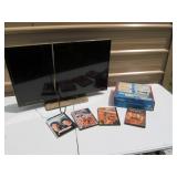 Vizio TV plus DVDs and Player