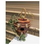 Honey Bee Hive Wood Bird House