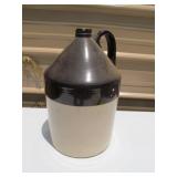 Vintage Pottery Stoneware Whiskey Jug