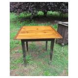 Tall Square Kitchen Work Table