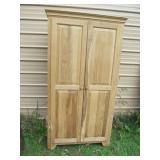 Antique Wardrobe - Stripped, New Hardware