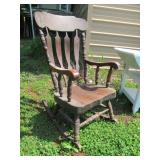 Antique Heavy Rocking Chair