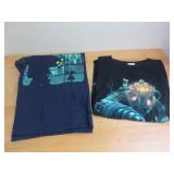 2 Bioshock T-Shirts M and 2EG