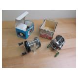 2 Old Fishing Reels in Original Boxes