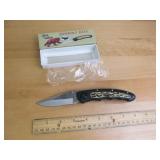 Running Bear Folding Pocket Knife New