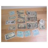 Japan Currency Notes + Military Certificates Lot