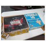 Revell Visible V-8 Model Car Engine Vintage