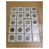 World Foreign Coins Lot 1950 Crown and Others