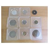 Lot of Foreign World Coins Copper and Silver?