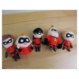 Incredibles Pixar Plush Toy Lot