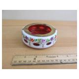 Czech Bohemian Glass Vintage Ashtray