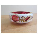 Czech Bohemian Glass Vintage Ashtray
