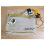 Clear Redskins See Through Purse Bag