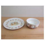 Mount Clemens Pottery Peter Rabbit Dish Lot