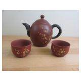 Japan Tea Service Set Clay