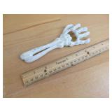 Cast Iron Skeleton Arm Paperweight