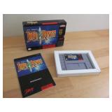 SNES Lord of the Rings Vol 1 LOTR CIB Game w/ Box