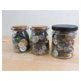 3 Jars of Buttons